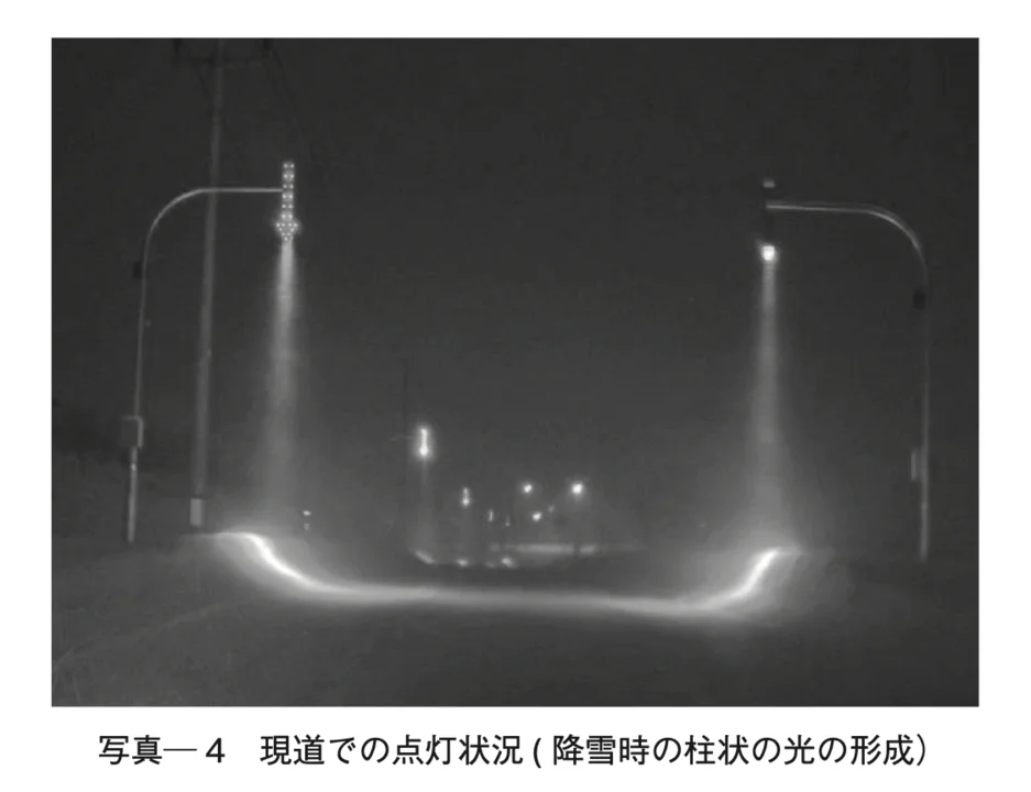 ハイパワーLEDによる光柱